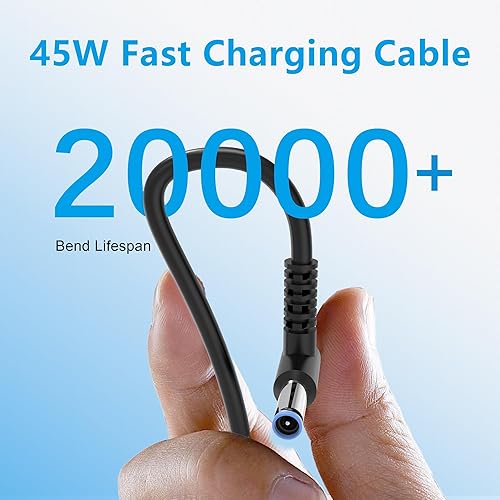 Miniatura 4 de Adaptador de CA de 45 W, 19.5 V, 2.31 A, cargador para portátil HP 741727-001 TPN-C125 HSTNN-LA40 HSTNN-DA40 854054-002 HSTNN-CA40 740015-002