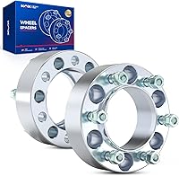 Vista 244 de KAX Espaciadores de rueda 4x4, adaptadores de espaciadores de rueda de 1" con pernos de 1/2" x20, diámetro del cubo de 59 mm, 2 piezas para Xpress