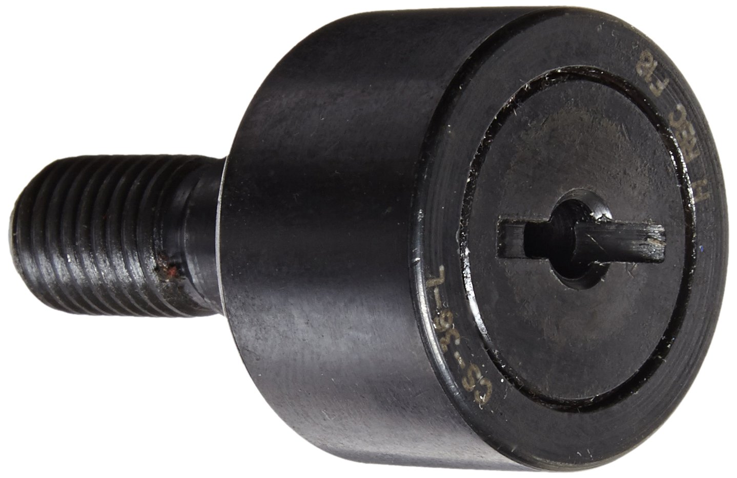 RBC Cam Followers CS36L Track Runner Bearings, Standard Stud Type, Screwdriver Slot, Sealed, 1.125" Outside Diameter
