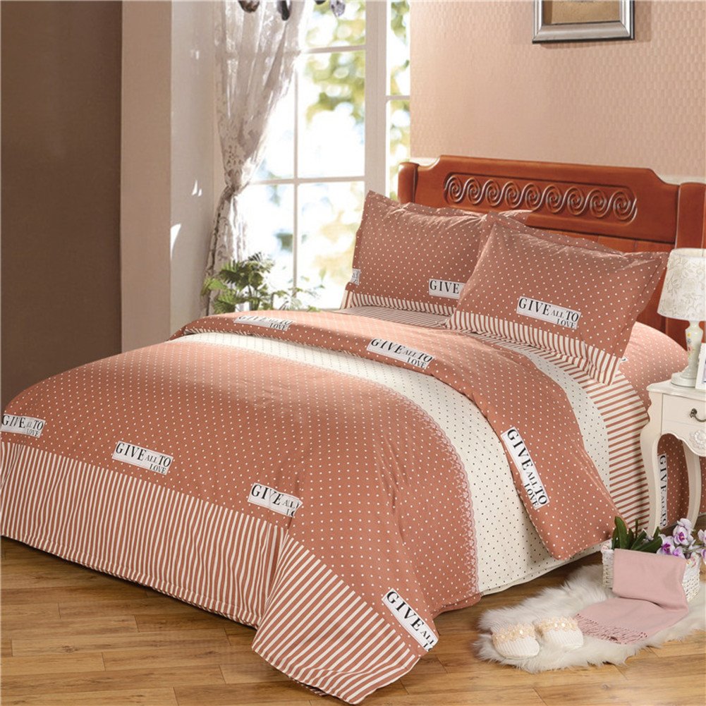 Draps en coton grossier 250x230cm pour lit deux personnes