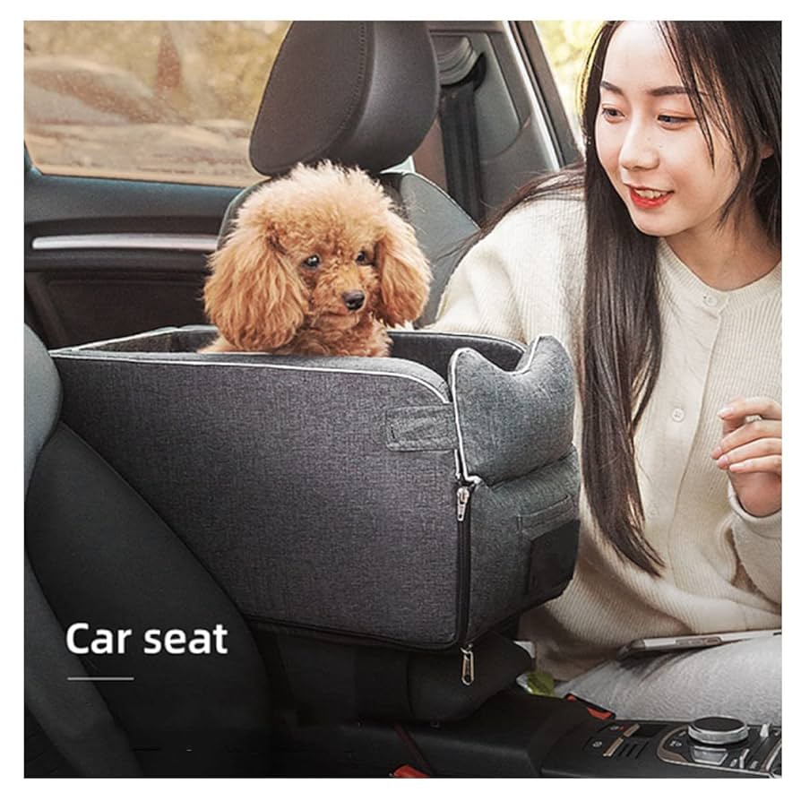 【❤ペットちゃんとのお出掛けや旅行をより便利＆快適に♪❤】犬用カーシート Amazon | Puhang ペット ドライブボックス ドライブシート