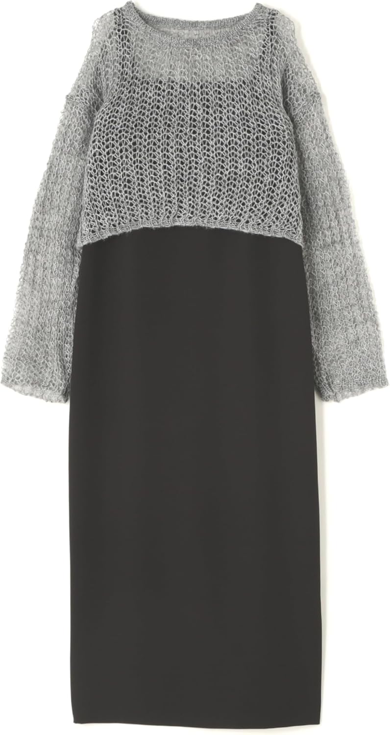 カネコイサオ♥鈴蘭ブーケモチーフ付きモヘアカーディガン JOE McCOY