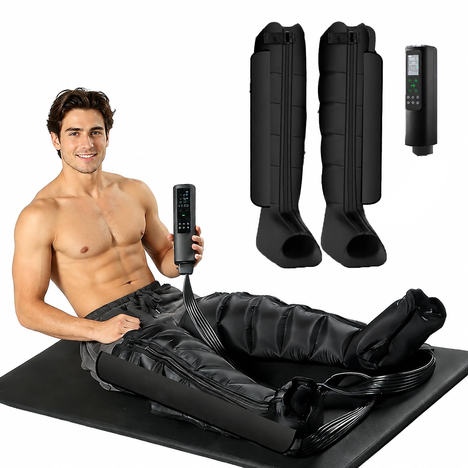 Huachorial Legs Air Compression Leg Massager Recovery Boots,