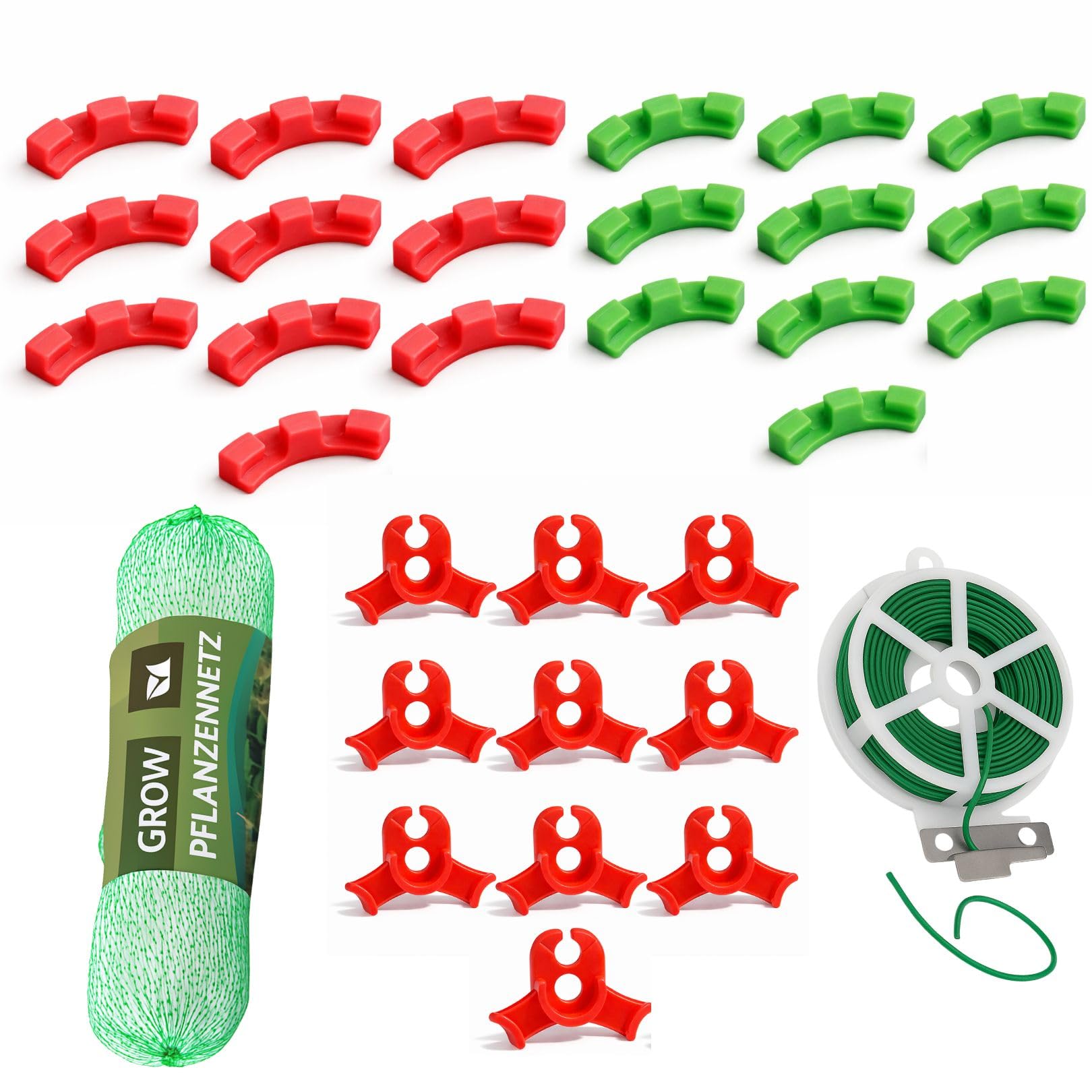 Weedness Grow Training Clip Big Set Clips für Pflanzen – Low Stress Training Biegehilfe – LST Zubehör Indoor Outdoor