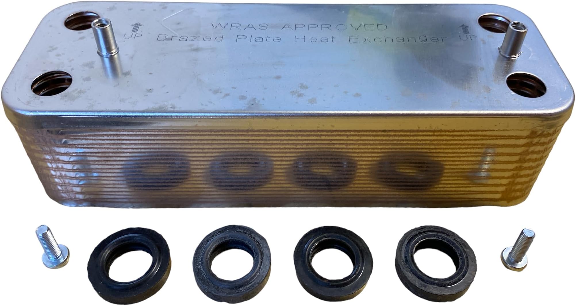 Baxi Platinum/DuoTEC 24/28/33/40 & Combi 80/100 DHW Plate Heat Exchanger 7223558 (S/S 248723 5114708) - Hanicks