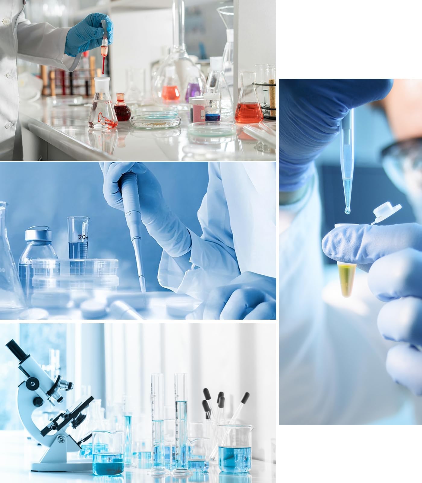 1 ml niebieskie węże z tworzywa sztucznego z akcesoriami 27 g, zapotrzebowanie laboratoryjne do dystrybucji płynu, pojedynczo uszczelnione opakowanie (20)