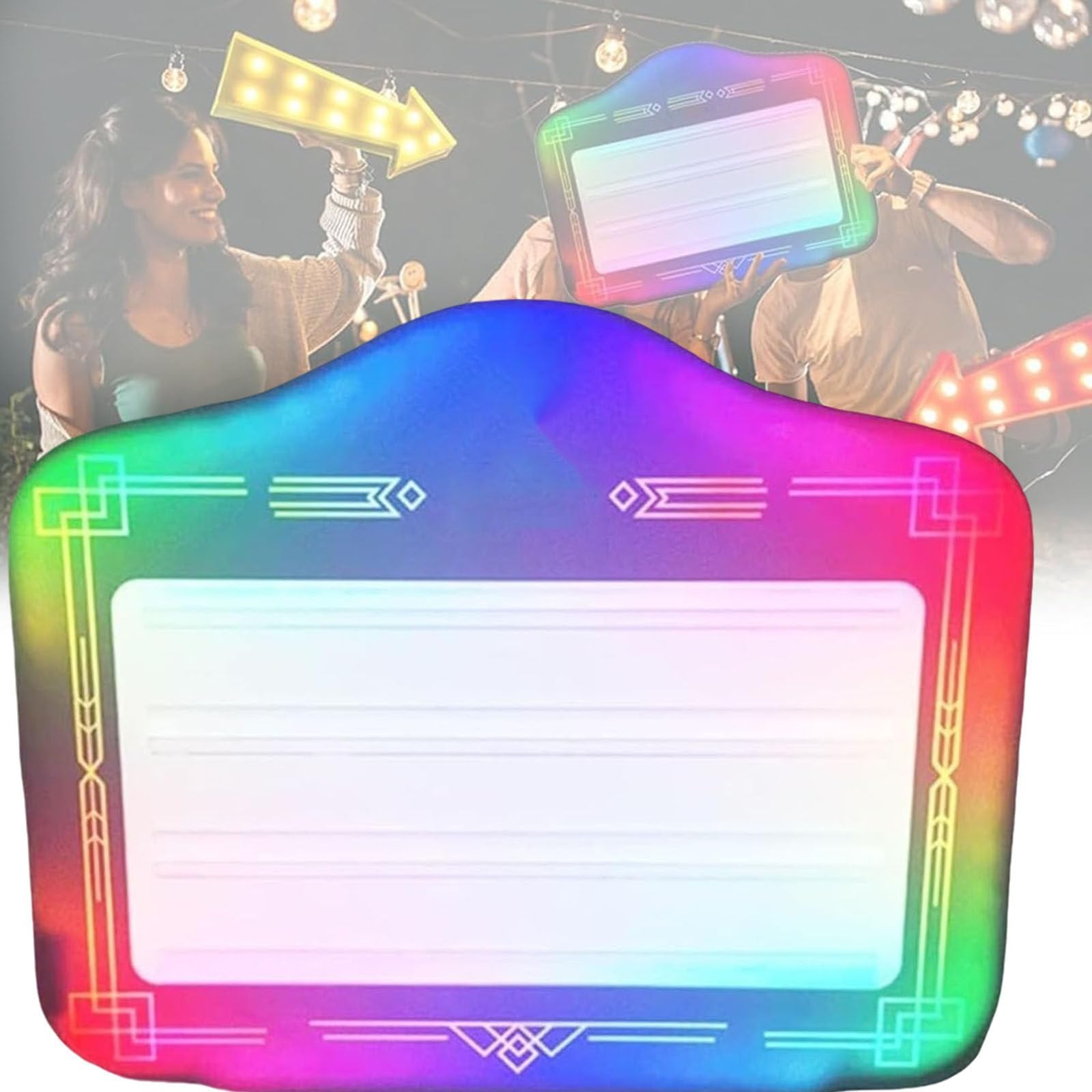 Handheld LED Letter Bottle Presenter,VIP Service Sign with Light Remote Control,Bottle Girl Club,Multiple Color Change,includes Numbers + 2 Sets A~Z Letters,Club,Party,Bar