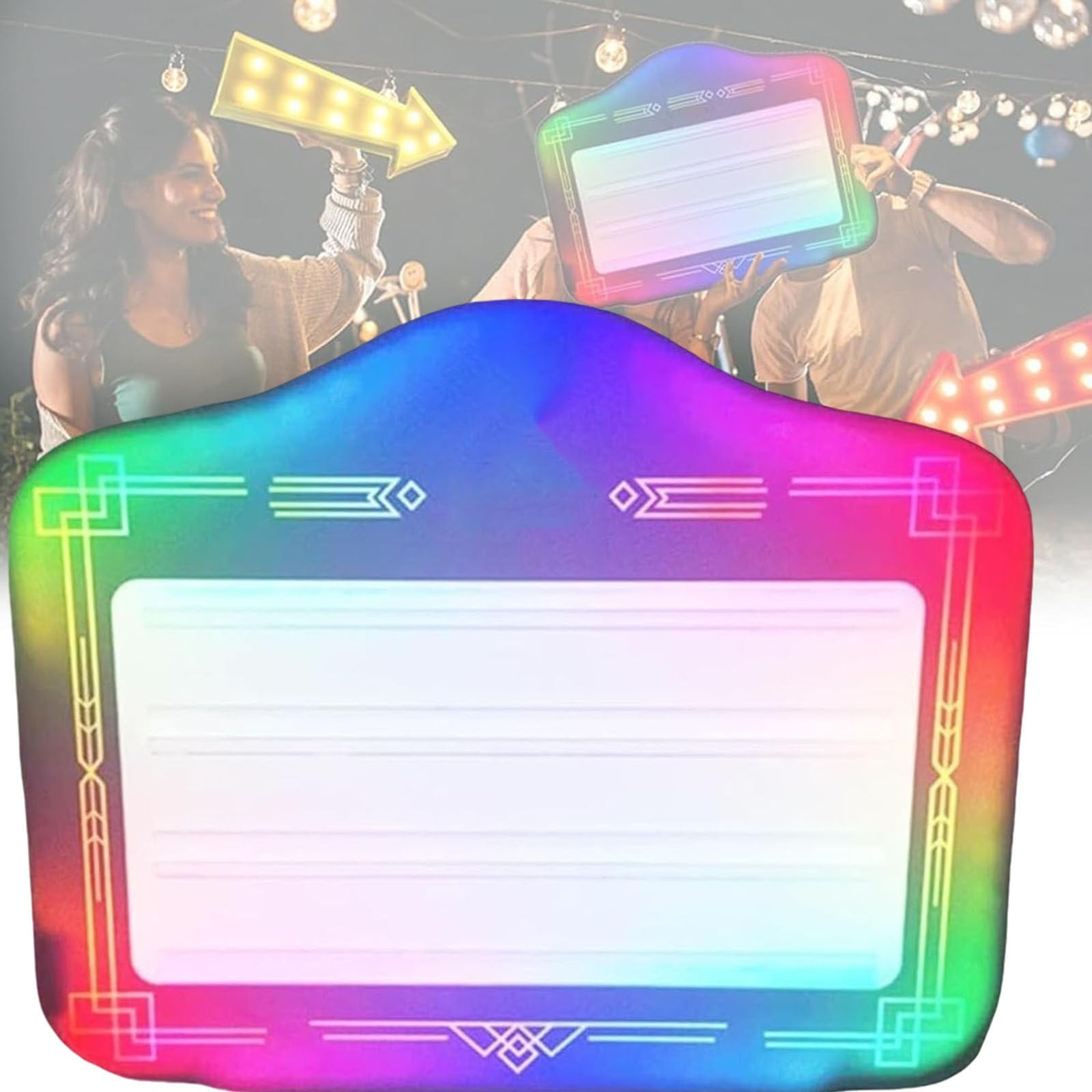 Handheld LED Letter Bottle Presenter,VIP Service Sign with Light Remote Control,Bottle Girl Club,Multiple Color Change,includes Numbers + 2 Sets A~Z Letters,Club,Party,Bar