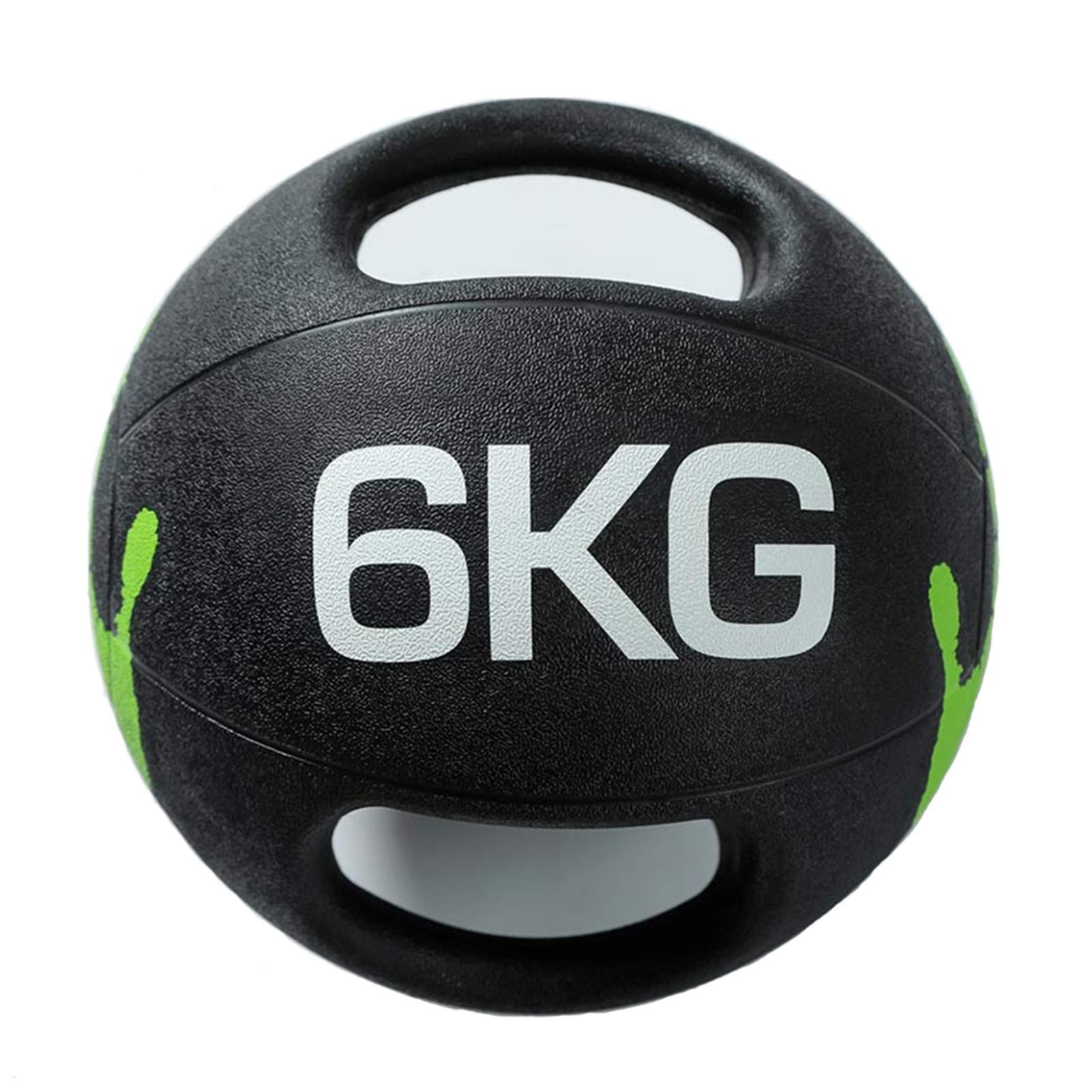 Palle mediche Palla Medica Biauricolare, Palla di Gomma Piena, Palla Rimbalzante per Allenamento Fitness da Casa, 3 kg, 4 kg, 5 kg, 6 kg, 7 kg, 8 kg, 9 kg, 10 kg (Size : 6kg/13.2lb)