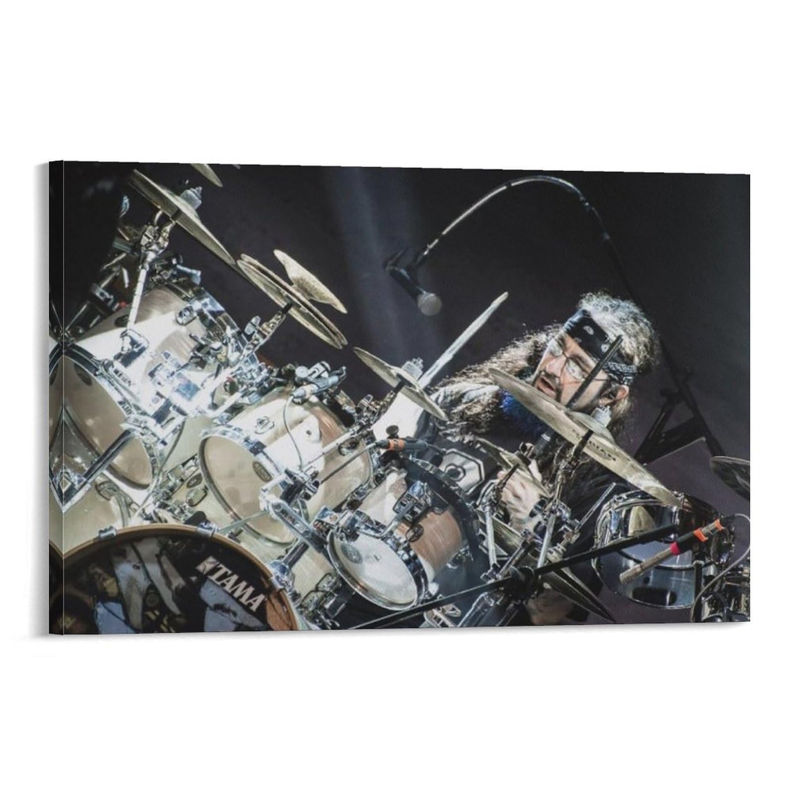 FCOIN Mike Portnoy Canvas Poster Wall Art Poster Scroll Canvas Painting Picture Living Room Decor Home 12x18inch(30x45cm)