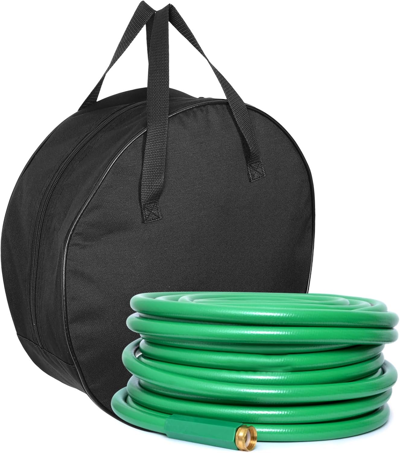 Kisangel Hose Storage Bag Zipper Rv Storage Accessories Garden Hose Bag Cord Reel Organizer
