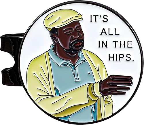 Miniatura 1 de Marcador de pelota de golf con clip magnético para sombrero, divertido regalo de golf