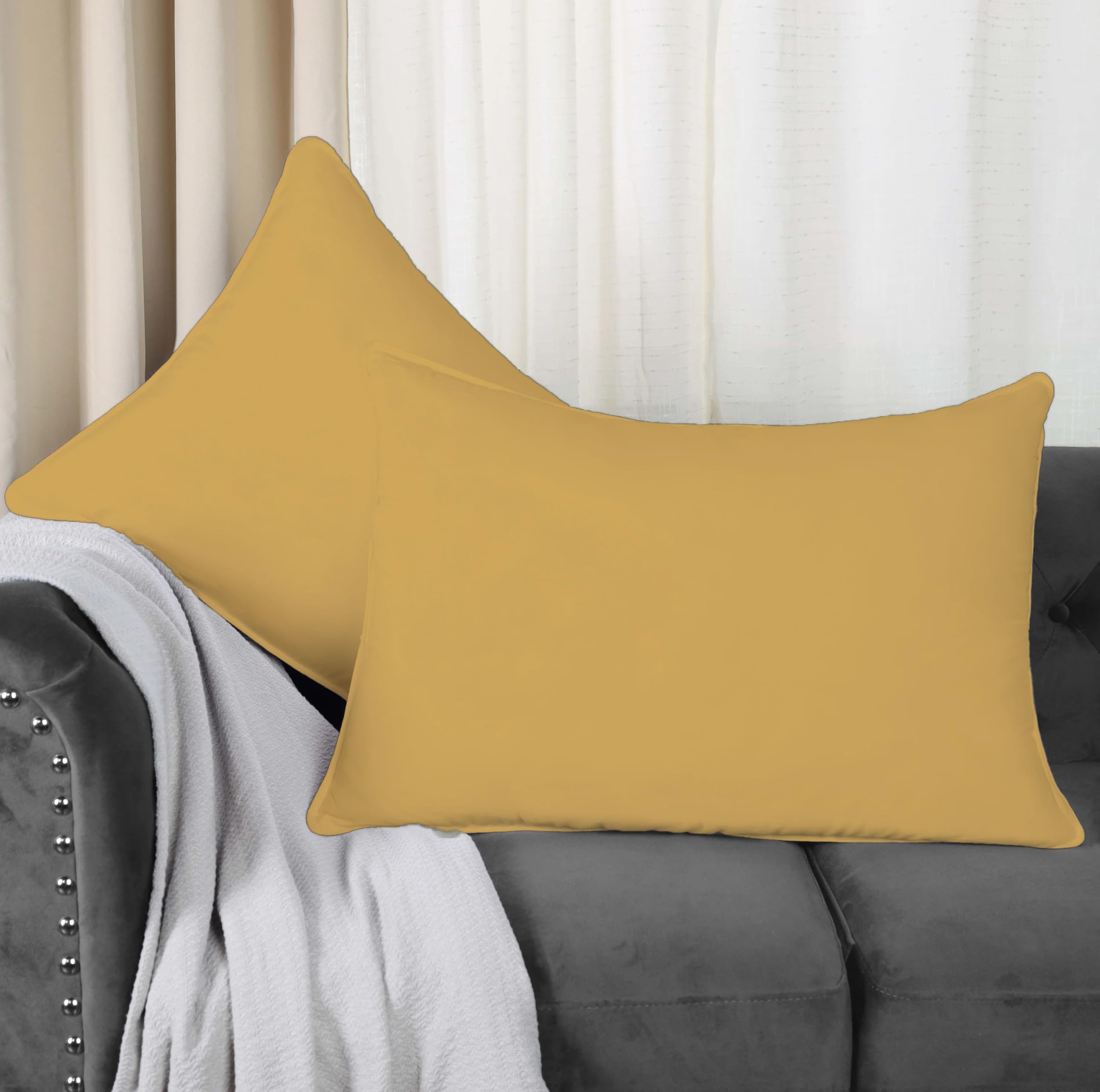 Cameo Rose Cotton Pillow Covers - Set of 2 -11