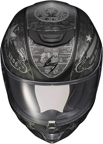 Vista 23 de ScorpionEXO R420 - Casco integral y urbano para motocicleta, de policarbonato, con bolsillos para altavoces, certificación DOT y Snell, para adultos