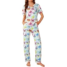 DUTUT Magical Pajamas for Women Magic Kingdom Pj sets Family Vacation Outfits Cute Graphic 2 Piece Lounge Sets