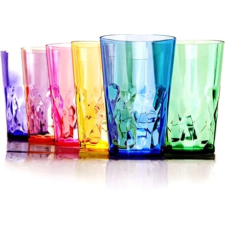 SCANDINOVIA - Unbreakable Plastic Drinking Glasses