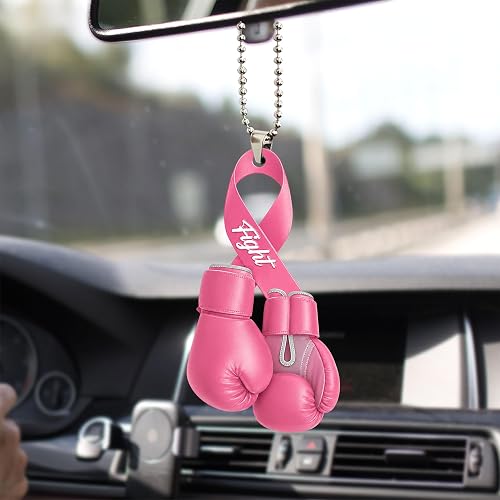 Talataca Breast Cancer Awareness Pink Fight Ribbon Survivor Girl Women