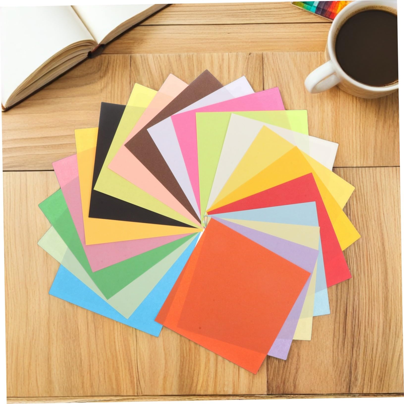 jojofuny 600 Stücke Origami Doppelseitig Handgefertigt Diy Kunsthandwerk School Crafts Papier