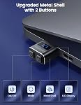 Souris USB Meatanty Jiggler, Déplaceur de Souris Tiny Undetectable avec Mode Séparé et Boutons ON/OFF, Affichage Numérique et Couverture Protectrice, Prend en Charge Multi-Track, Sans Pilote, Plug-and-Play, Garde le PC/Ordinateur Portable Éveillé