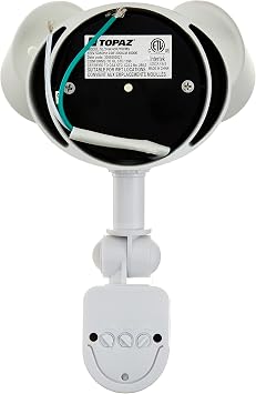 Topaz LED Security Lighting White with Motion Sensor