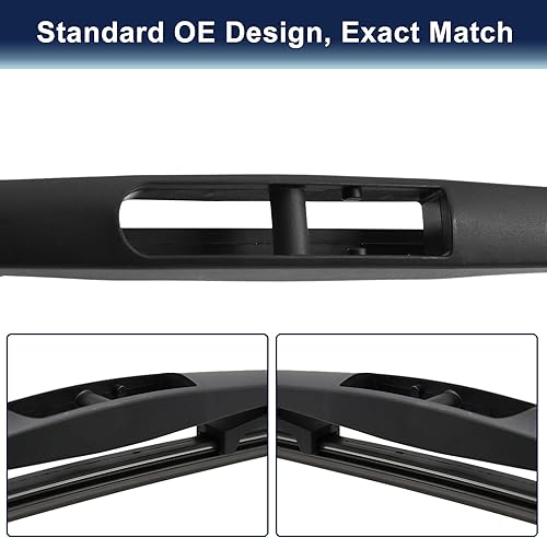 Miniatura 5 de X AUTOHAUX Limpiaparabrisas trasero de 14 pulgadas para Honda CR-V 07-11 para Subaru Forester 06-22 para Legacy 05-09