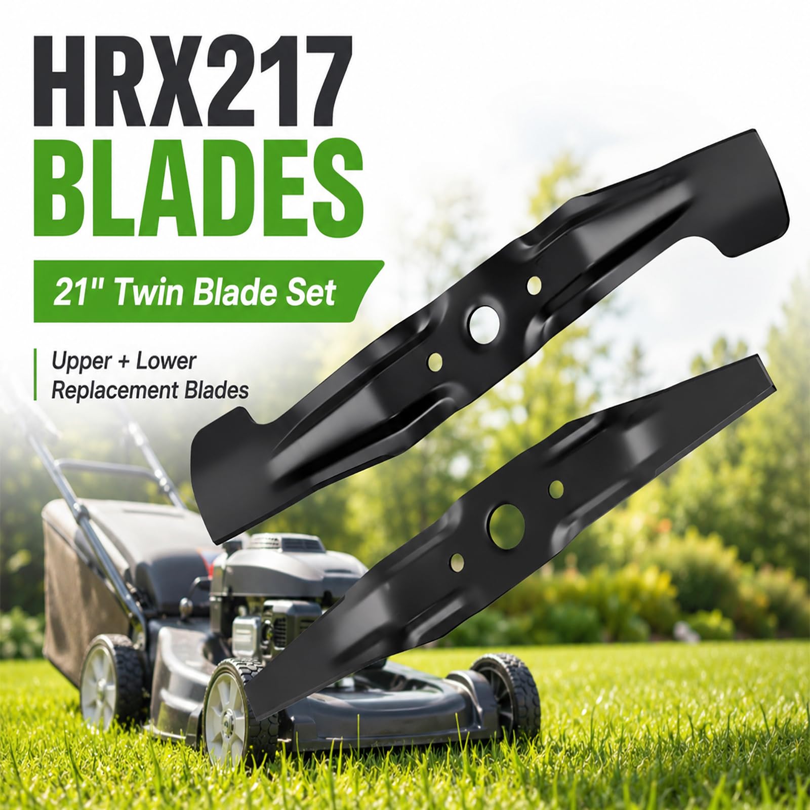 Amazon.com : HRX217 Lawn Mower Blade Set, 21