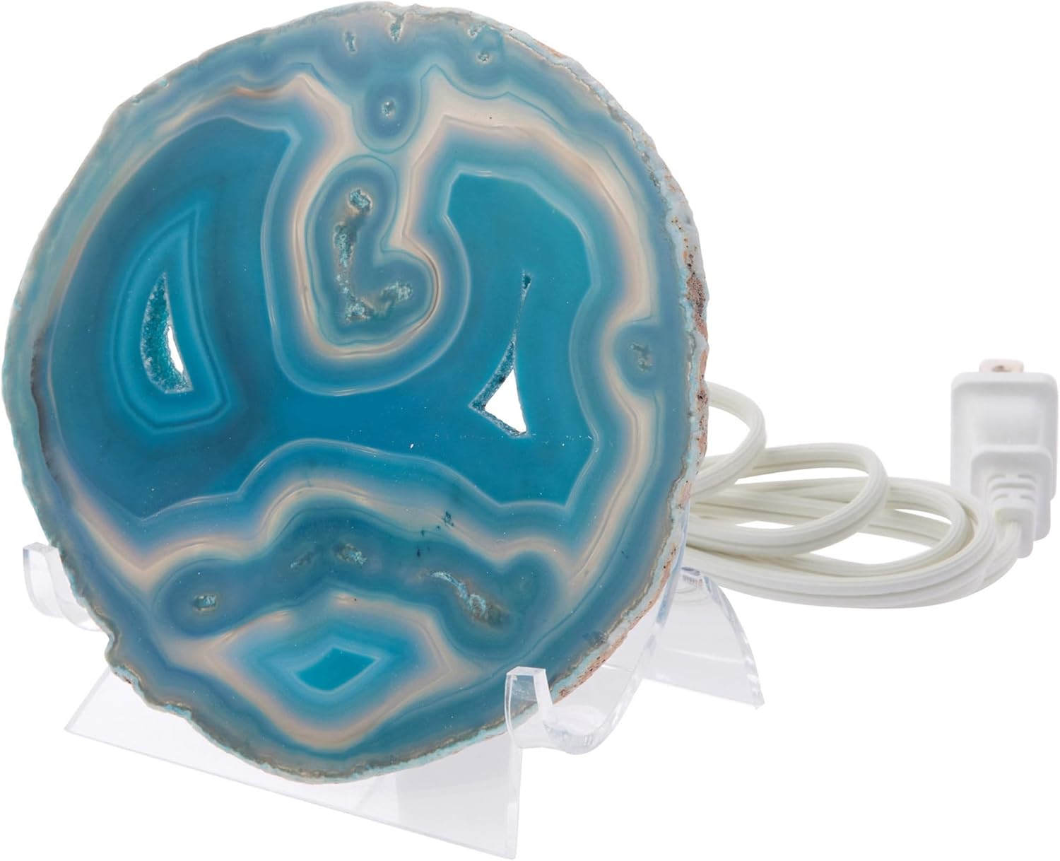 Plymor Clear Acrylic Lighted Double-Scoop Display Easel, 3.5" H x 3.875" W x 3.125" D (6 Pack)