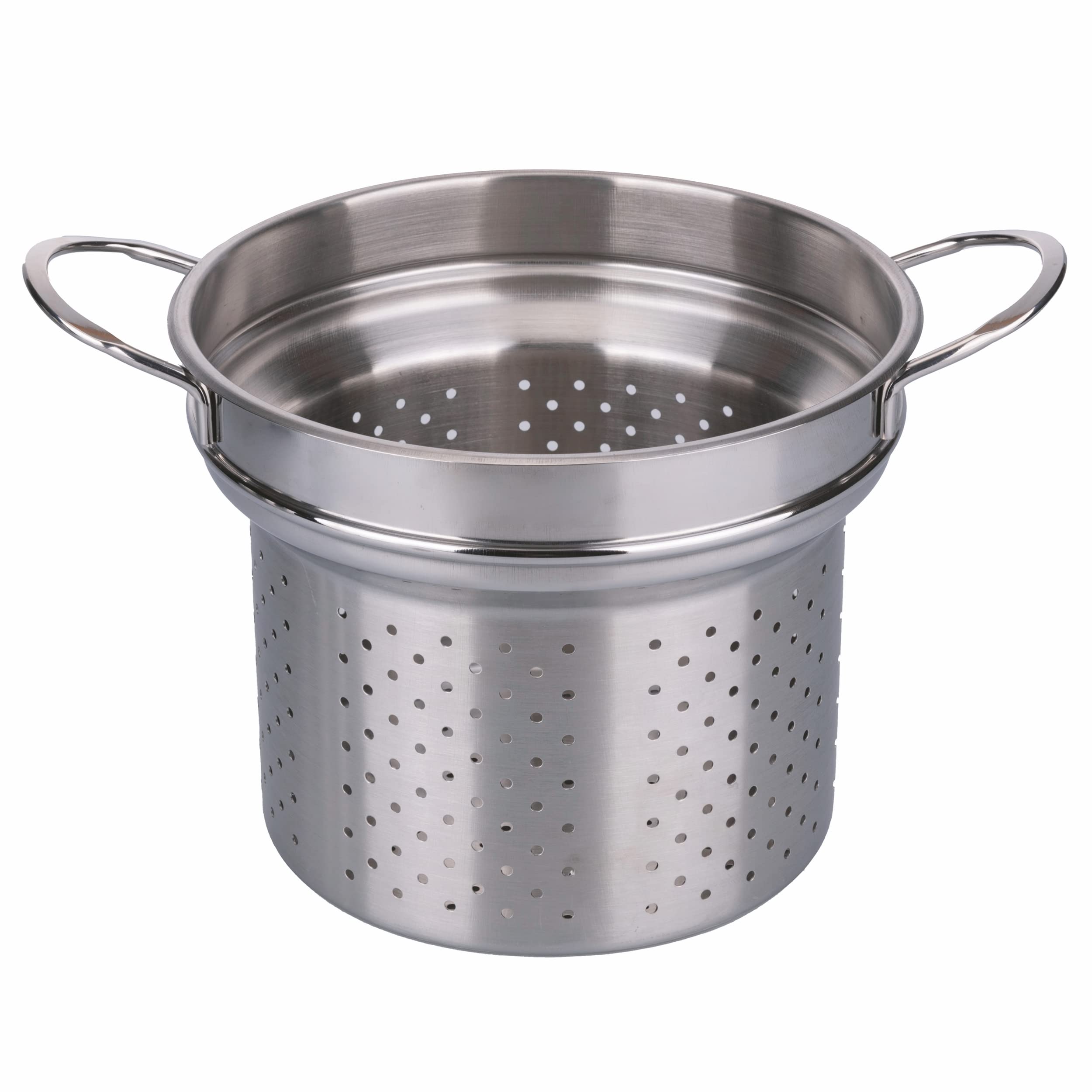 Spaghettiera 7 l con cestello e coperchio in vetro, in acciaio inox, SìChef