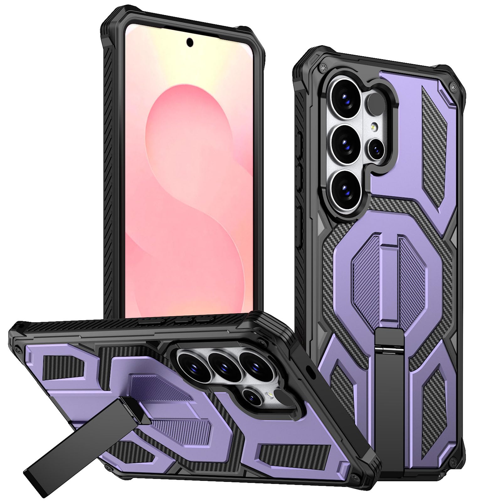 Coque Samsung S25 protégeant des chutes quotidiennes avec son absorption des chocs renforcée