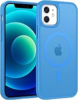 Vista 46 de FNTCASE - Funda para iPhone 15, iPhone 14 y iPhone 13, magnética, translúcida, fina y antigolpes, protección de grado militar, resistente a caídas