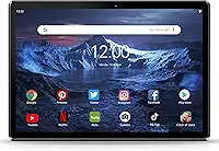 PRITOM 10'' Tablet Android 13 Phone Tablet with SIM Slot, 64GB Quad Core, IPS Touchscreen, 8MP Rear Camera WiFi GPS Bluetooth USB C, Support 3G Phone Call, Black