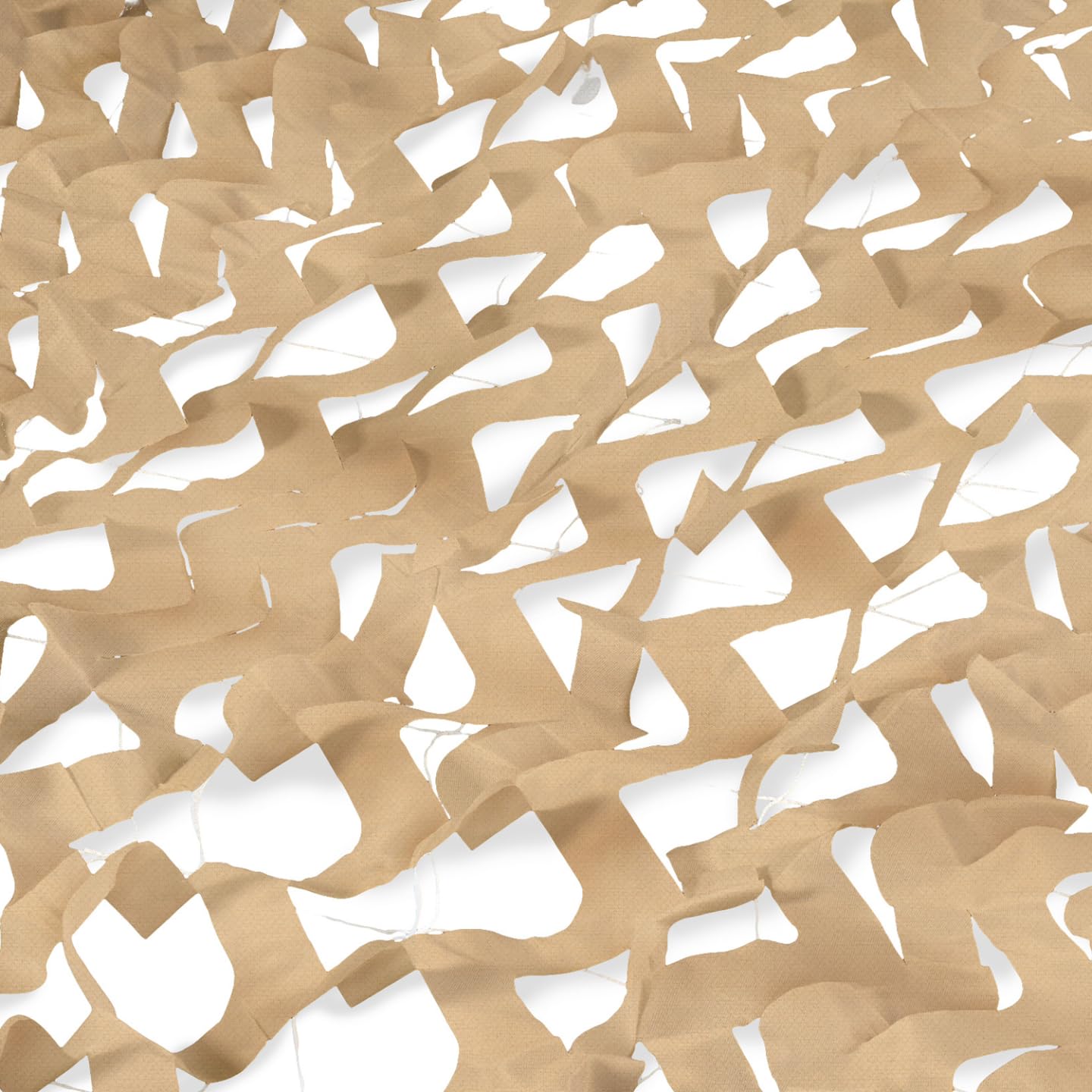 IDMarket - Voile d'ombrage rectangulaire Design ombrière Camouflage 4x6 M Sable