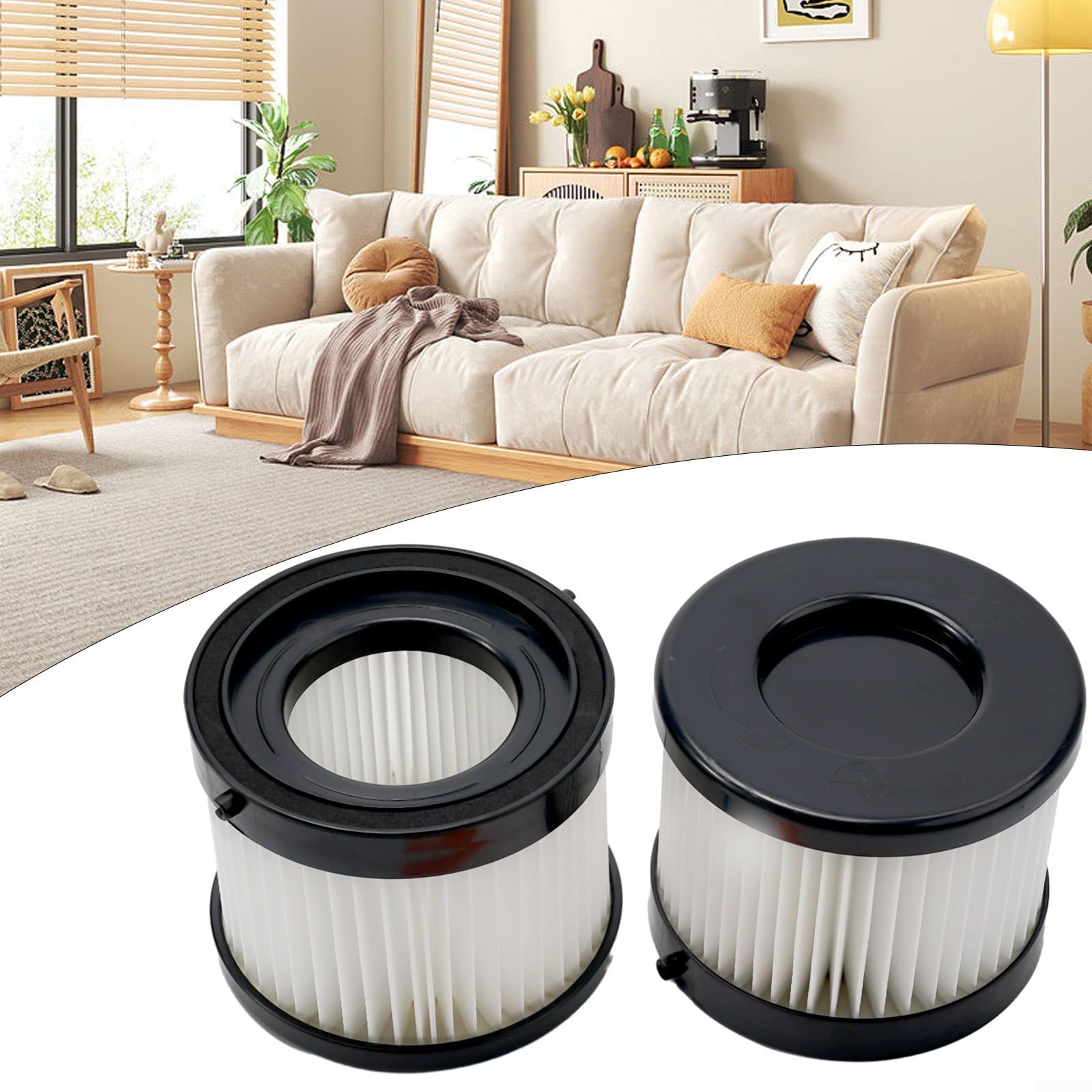 HEPA-Filter Für Milwaukee M18 Staubsauger – 2 Stück, Teilenummer 49-90-1951 | Feinstaubfilter