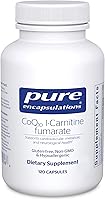 Vista 1 de Pure Encapsulations CoQ10 l-Carnitina Fumarato Soporte Cardiovascular Ultra-Cargado 120 Cápsulas