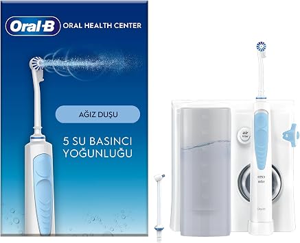 Oral-B Ağız Sağlığı Merkezi, 1 Oxyjet Başlığı, 1 Su Jeti Başlığı