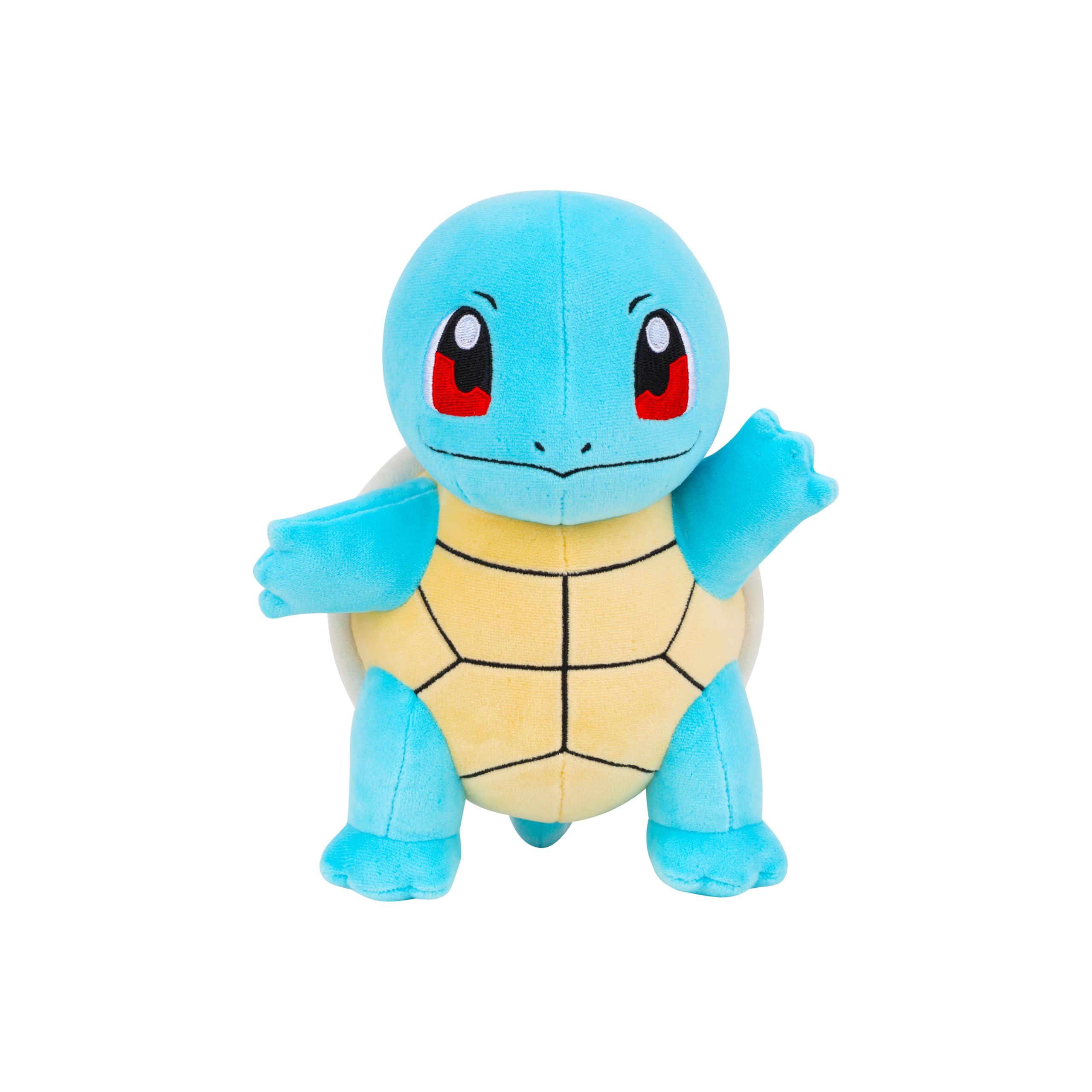 Pokémon Squirtle Plush - 8-Inch Soft Plush with Authentic Details