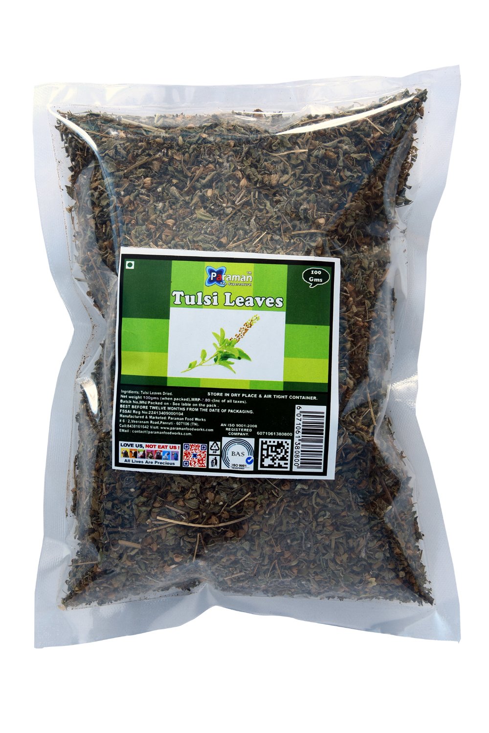 Tulsi/Holy Basil Leaves Dried (100 GMS) (B01KK88QW0) Amazon Price History, Amazon Price Tracker
