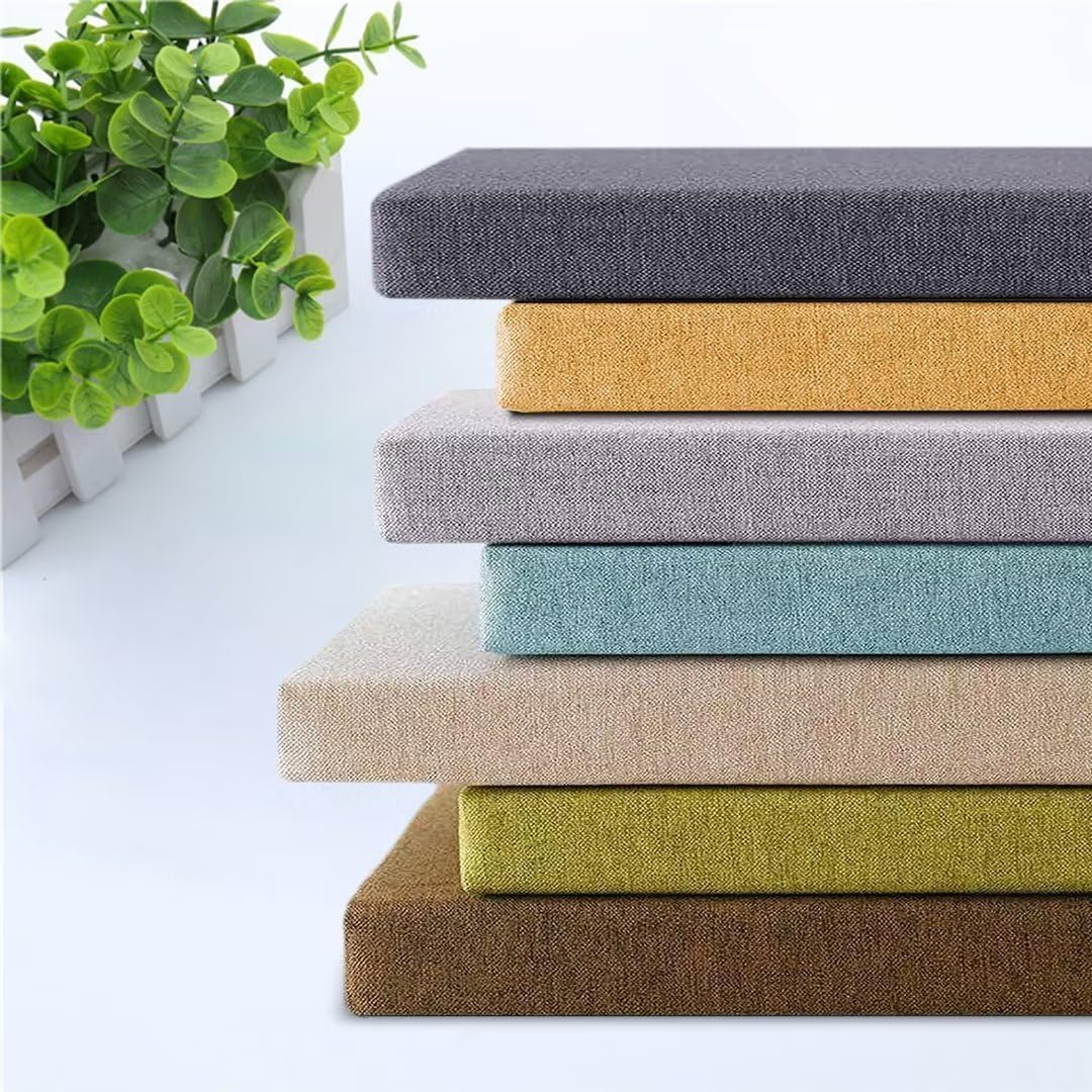 Cojín para banco exterior impermeable de 120x30 cm: comodidad acolchada y resistente