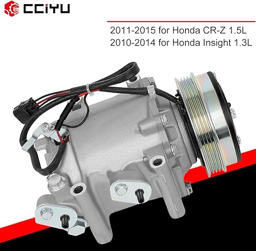 Miniatura 5 de CCIYU Compresor de aire acondicionado con embrague A/C compresor de aire para coche 2011-2015 para Honda CR-Z 1.5L compresor de aire acondicionado