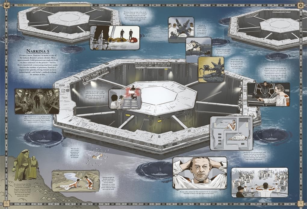 Star Wars: Galactic Atlas : Updated edition with 7 new locations and content encompassing Rogue One to Andor