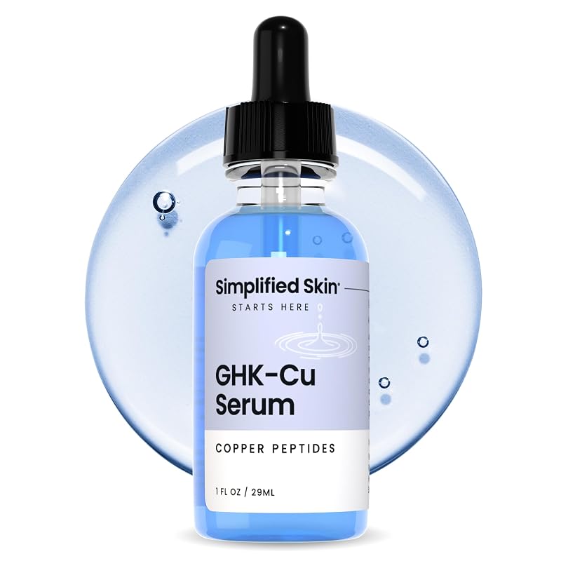 Sérum facial Simplified Skin com peptídeo GHK-Cu, 30 mL