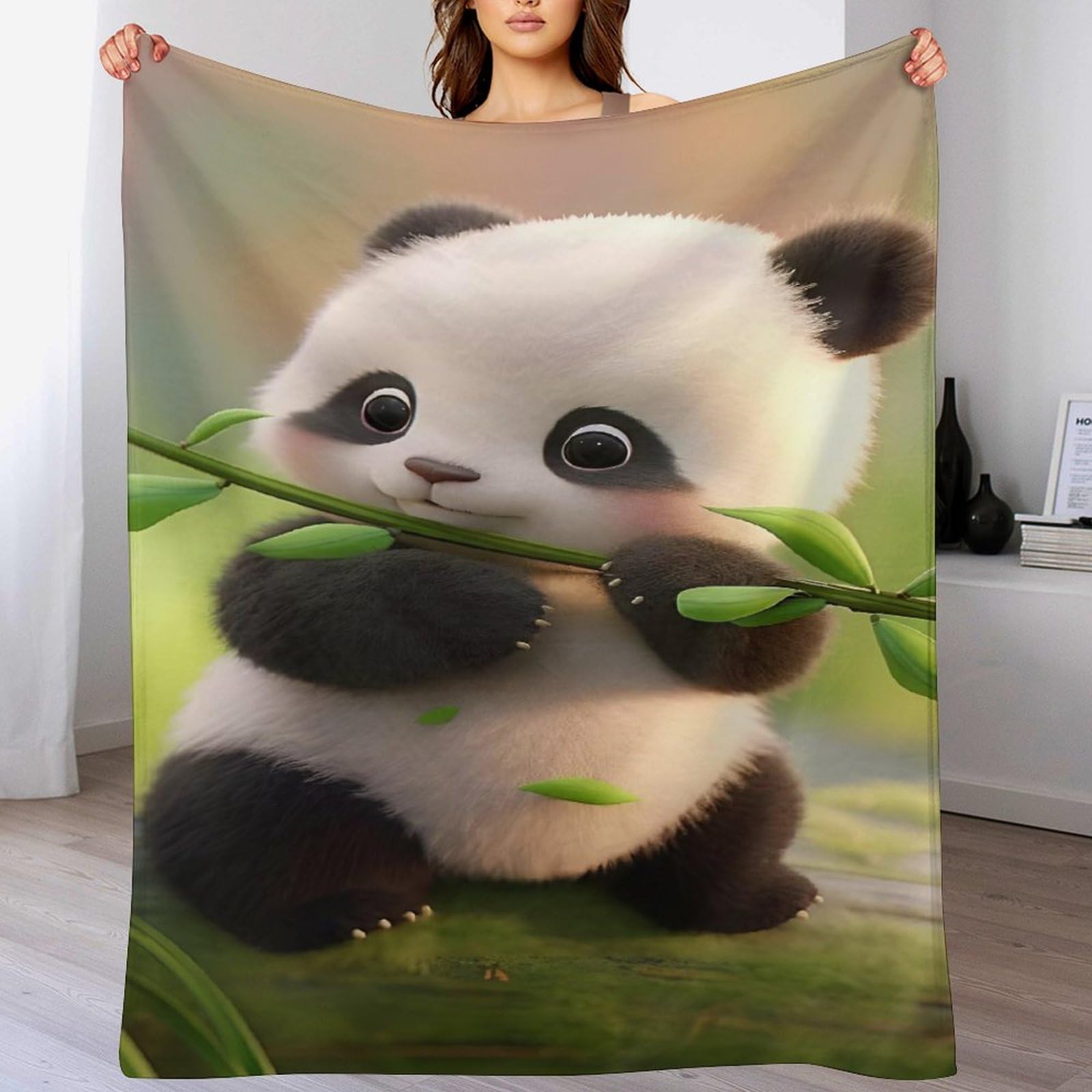 Manta para cama que no pesa y aporta calor inmediato de franela suave 140x180 cm