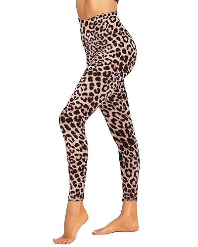 High Waisted Leggings for Women - Tummy Control Soft Opaque