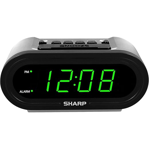 Sharp AccuSet Automatic Alarm Clock