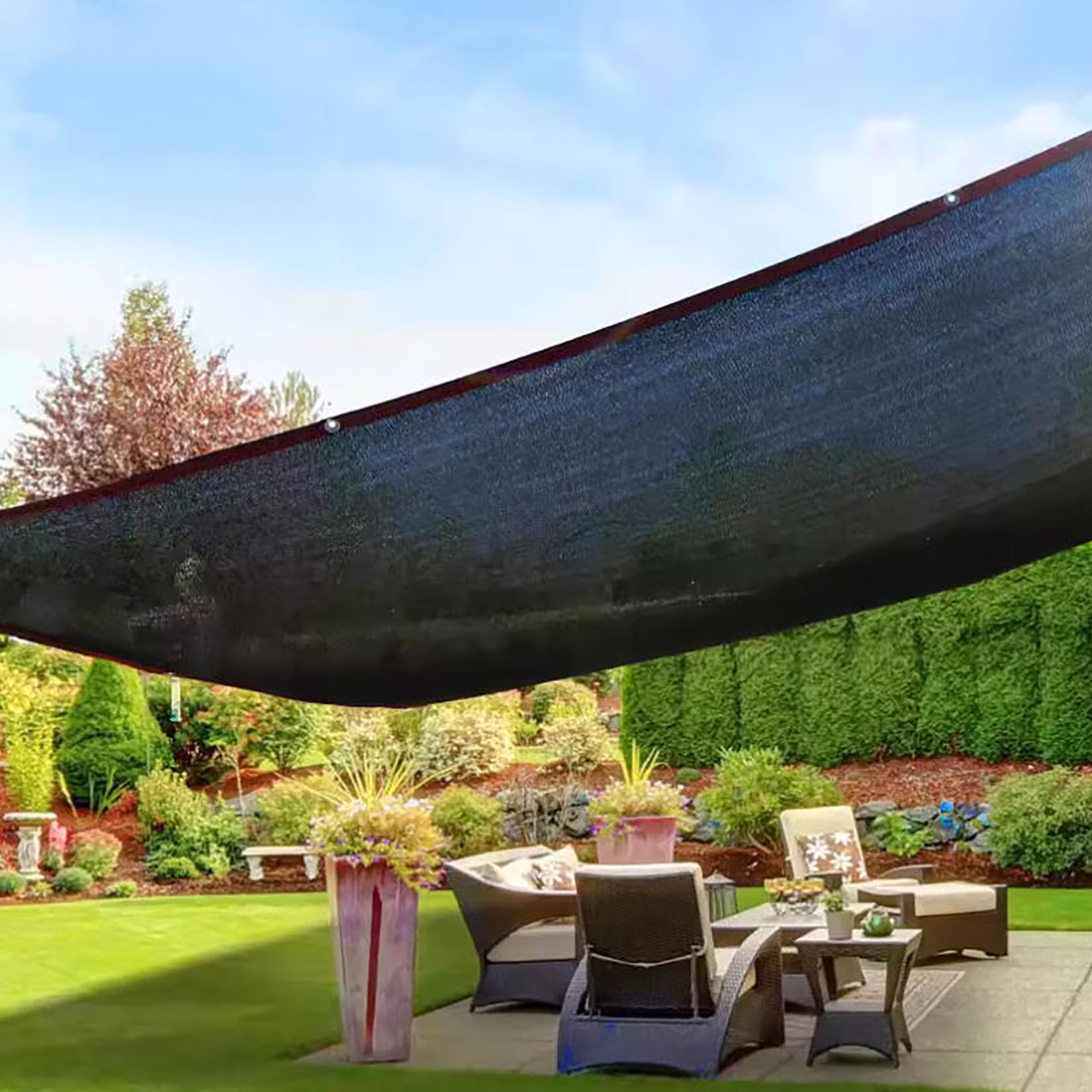 Filet d'ombrage 90% UV toile de protection pour serre et jardin