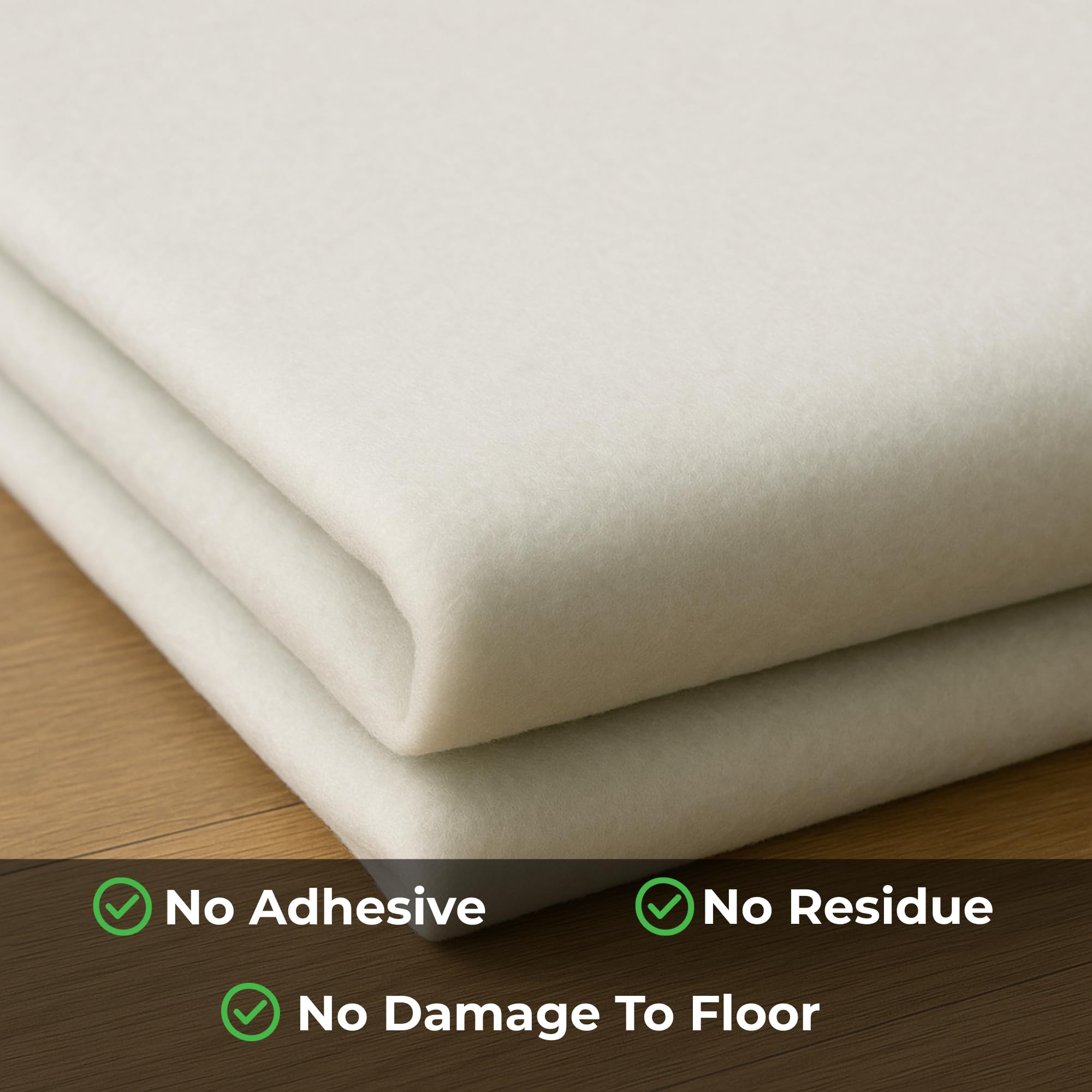 Rugstore-Outlet RUG TO CARPET GRIPPER Anti-Slip Rug Runner ANTI CREEP Underlay (60 x 230 cm), White, 60 x 230 cm (Rectangular) - Image 2