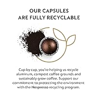Vista 4 de Nespresso Capsules Vertuo, Intenso, Dark Roast Coffee, 30-Count Coffee Pods, Brews 7.8oz