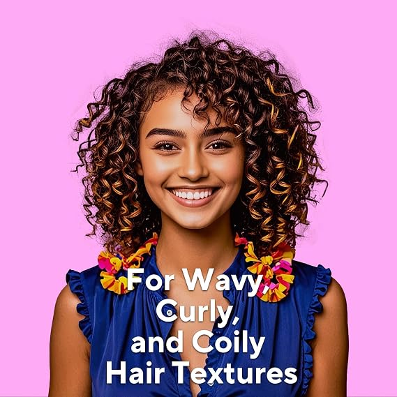 Bounce Curl Brush, Curly Defining Hair Styling Brush Shaping for Women and Men Less Reducing Pulling Detangling Shaping Curl Separation (Purple)
