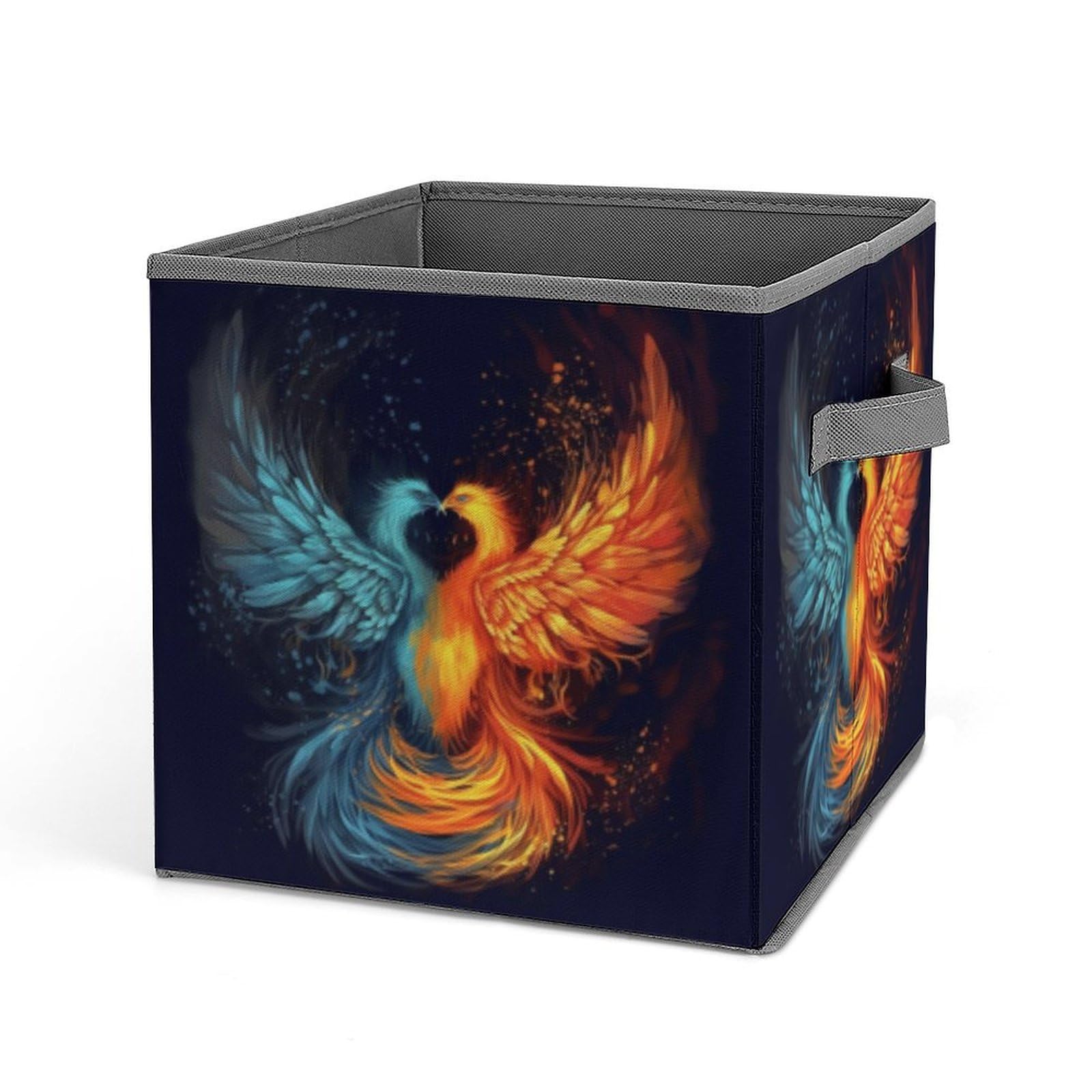 Système de rangement de placard Phoenix et cubes pliables pour panier de vêtements