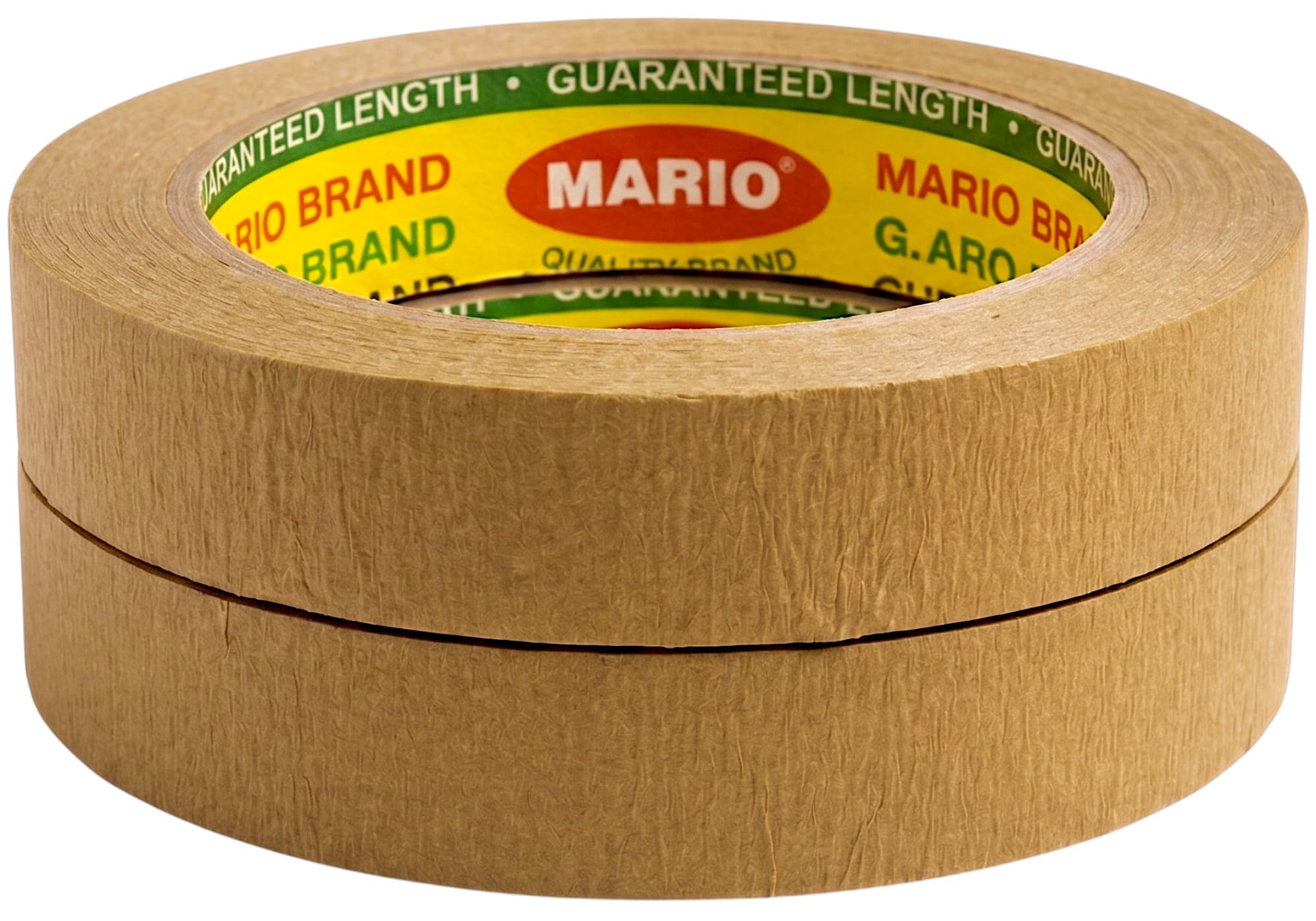 Mario Brown Masking Tape – 20 Meter Length, 12mm Width – Strong Adhesive Tape for Painting, Repair & DIY Work – Residue Free – Pack of 2 Rolls-image-20